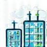 Smart grid icon